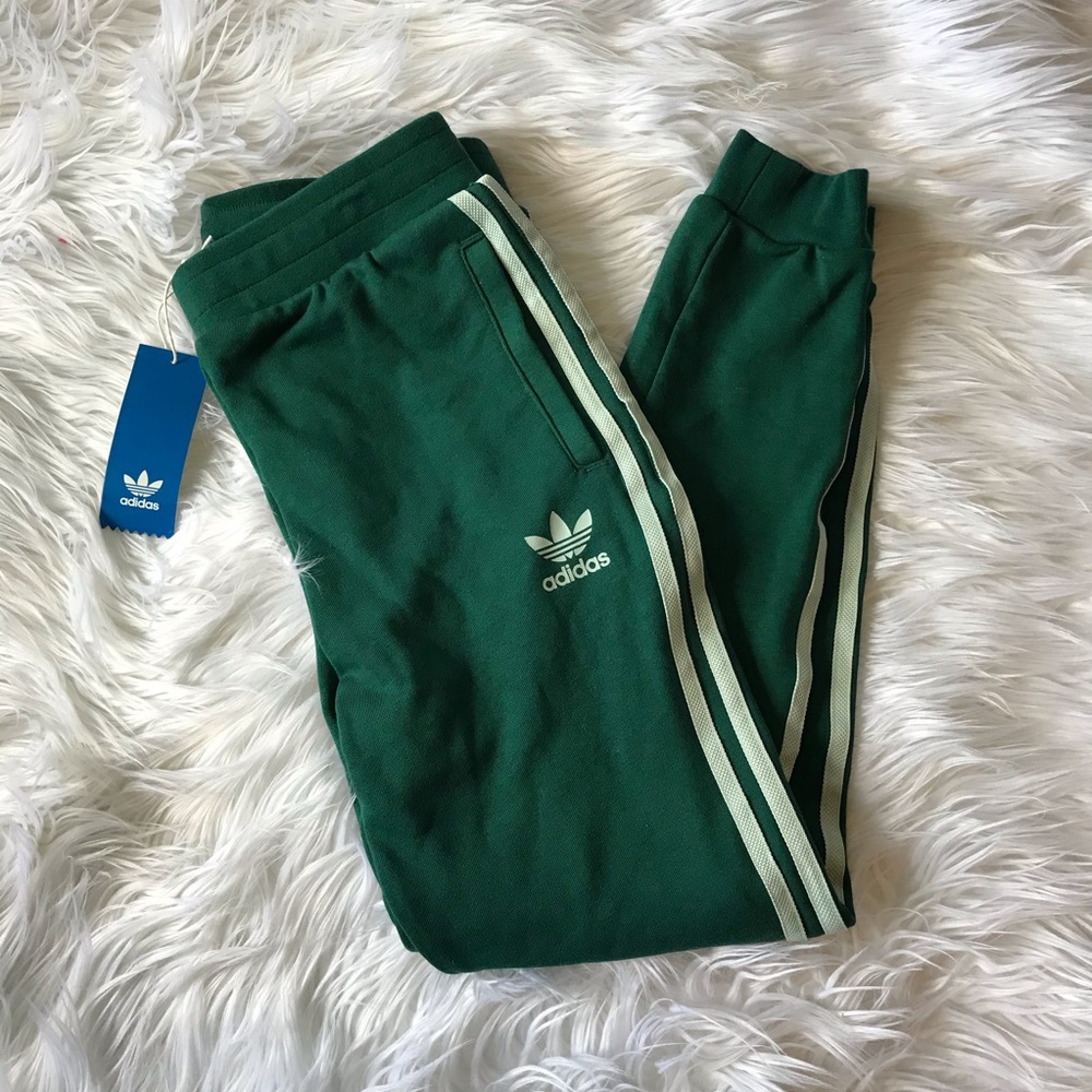 Adidas cuffed jogger pants